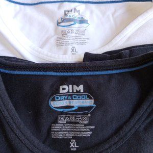 2 Men's DIM Moisture wicking Tee's